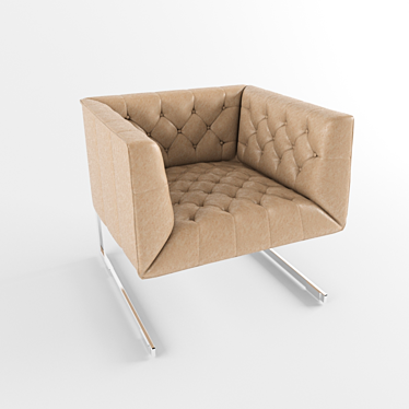 Elegant Crawford Chair - Timeless Beauty 3D model image 1 