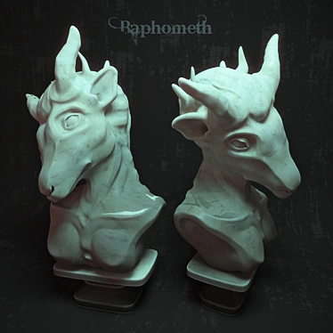 Baphometh Sculpture: Studio Dioforma 3D model image 1 