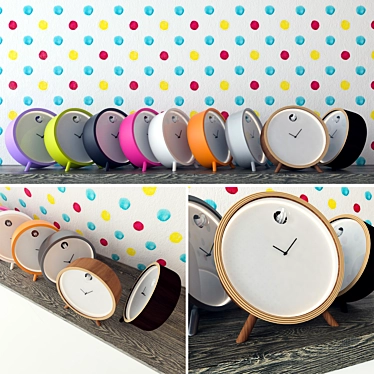 Modern Plex Tavolo Cuckoo Clock 3D model image 1 