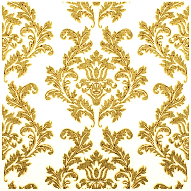 Stylish Stucco Pattern for Décor 3D model image 1 