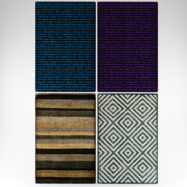 Modern Carpet 3D model image 1 