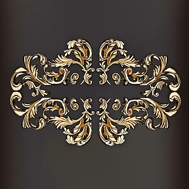 Elegant Molding for Exquisite Décor 3D model image 1 