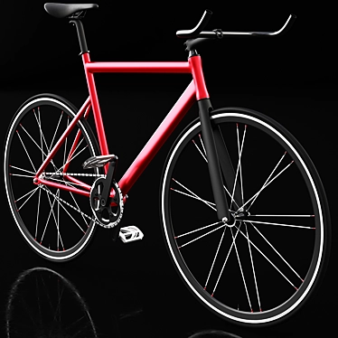 State Bicycle 6061 Black Label: Unique Customized Edition 3D model image 1 