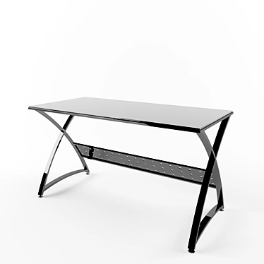 Modern Computer Table OMEGA 3D model image 1 