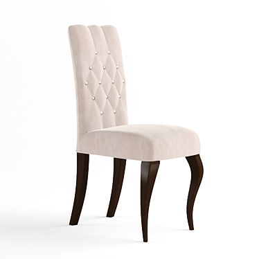 ErgoCozy Folding Chair 3D model image 1 