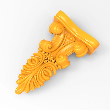 Precision CNC Capital 3D model image 1 