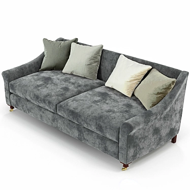 Elegant Brindley Harrogate Sofa 3D model image 1 