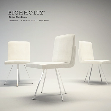 Elegant Eichholtz Dirand Collection 3D model image 1 