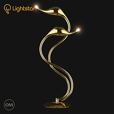 CIGNO COLLO Lightstar: Elegant and Enchanting 3D model image 1 