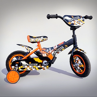 Sleek Open-Frame Bicycle 3D model image 1 