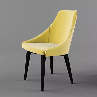 Kontea Metalmobil Chair - Sleek Design 3D model image 1 