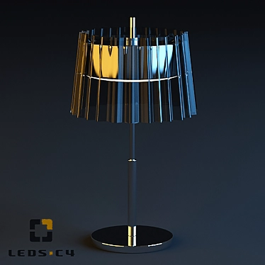Modern LEDS.C4 IRIS Table Lamp 3D model image 1 