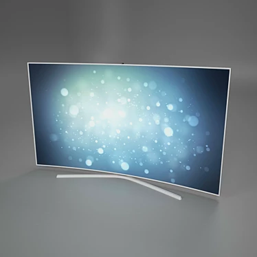 Samsung SUHD TV: Immersive Curved Display 3D model image 1 