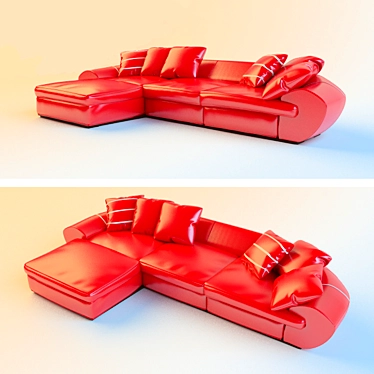 Custom-made Sofa: 3800mm Width, 2200mm Length 3D model image 1 