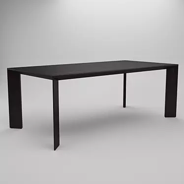 Modern Italian Design: Gill Table by Poliform 3D model image 1 