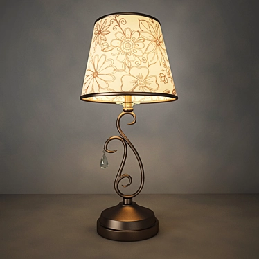 Elegant Odeon Light Table Lamp 3D model image 1 