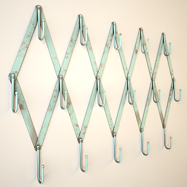 Rustic Chic Hanger 3D model image 1 