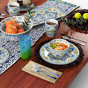 Tableware Mediterranean Mix