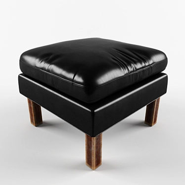 Coffee Ottoman: Mogensen 2204 3D model image 1 