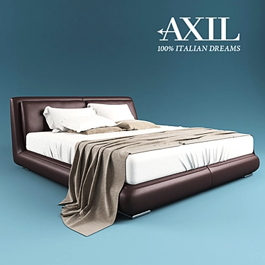 Axil Olimpo Bed 3D model image 1 