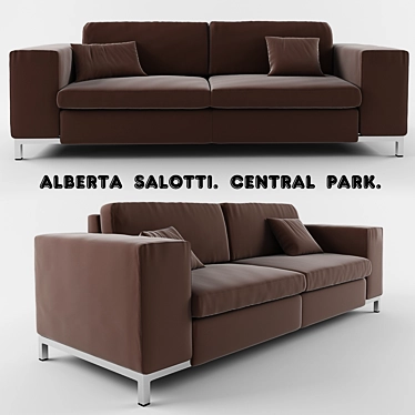 Alberta Salotti Central Park Sofa 3D model image 1 