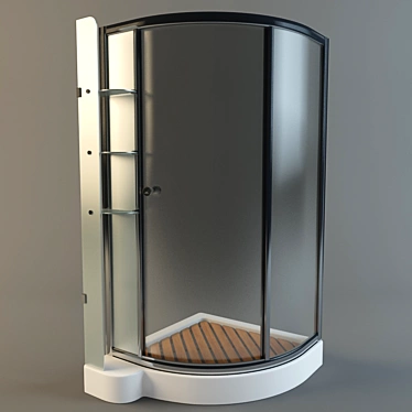 Appollo TS-685L: Spacious and Stylish Shower 3D model image 1 