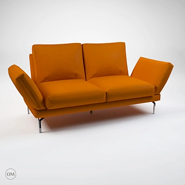 Modern Asso Sofa by Dario Gagliardini 3D model image 1 