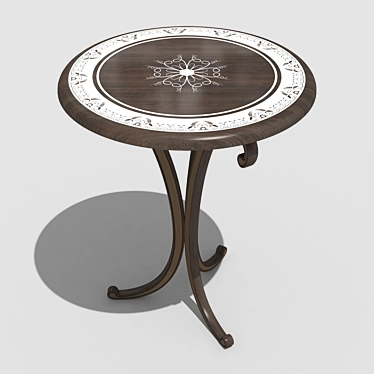 Compact Telephone Coffee Table 3D model image 1 
