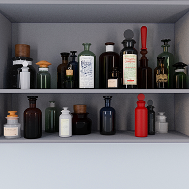 Pharma-ware: Essential Utensils 3D model image 1 