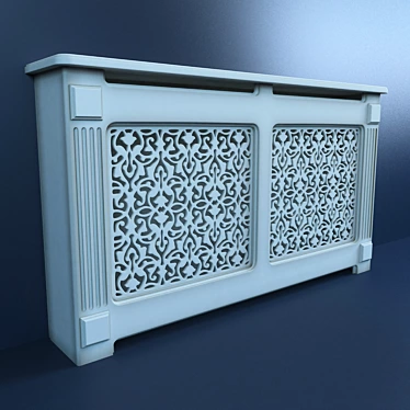 Title: Ornamented Grille Design 3D model image 1 