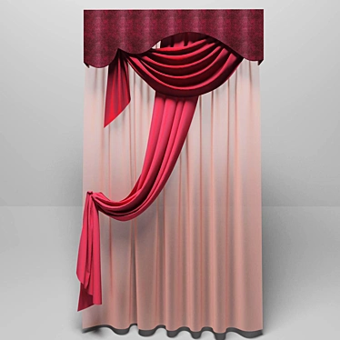 Elegance Blinds 3D model image 1 