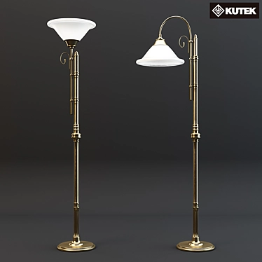 Kutek Capri LS-1: Tall and Stylish Lighting 3D model image 1 