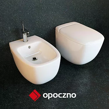 Opoczno Kioto - Elegance in Your Bathroom 3D model image 1 