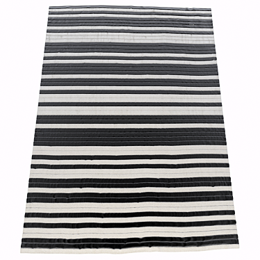 Designer's Delight: Barcode Carpet 3D model image 1 