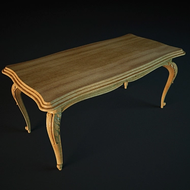 Classic Coffee Table 3D model image 1 