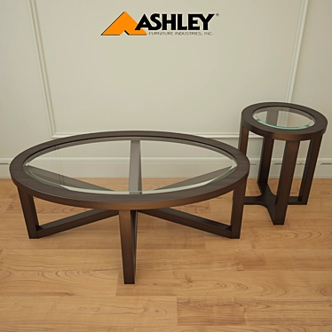 Ashley Modern Coffee Table 3D model image 1 