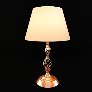 Classic Style Table Lamp 3D model image 1 