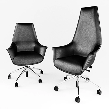 Elegant Kimera Chairs: Style & Comfort 3D model image 1 