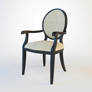 Photo-inspired Chair: Striking Design 3D model image 1 
