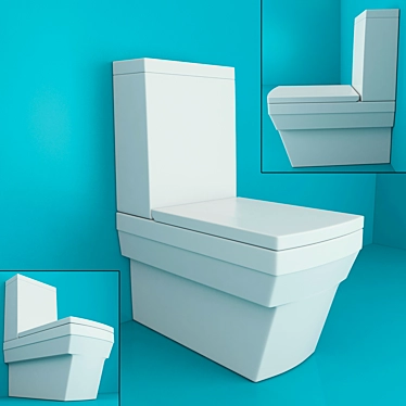 Premium WC Series 3D model image 1 
