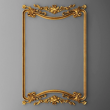 Title: Elegant Stucco Frame 3D model image 1 