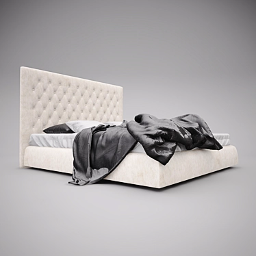 Dream Button Bed 3D model image 1 