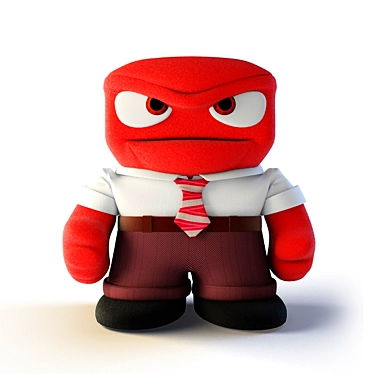 Disney Angry Talking Plush 3D model image 1 