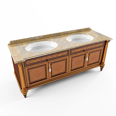 Marzorati Senator Bollard Basin 3D model image 1 