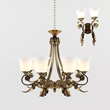Chandelier and sconces DF Lighting