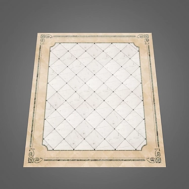 Elegant Marble Panels 3D model image 1 