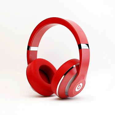 Immersive Sound Experience: Dr. Dre Studio Headphones 3D model image 1 