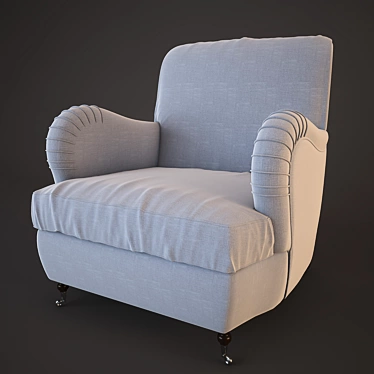 Luxury Comfort Armchair 3D model image 1 