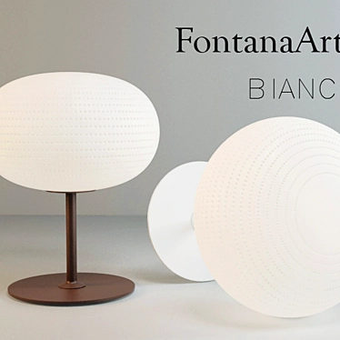 Elegant  Bianca Table Lamp 3D model image 1 
