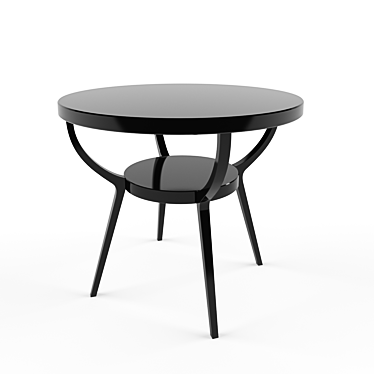 Elegant Harrison Side Table | Contemporary Décor 3D model image 1 